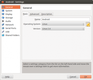 VM Settings 1 VM Settings 1
