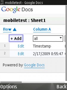 Google Spreadsheet Google spreadsheet