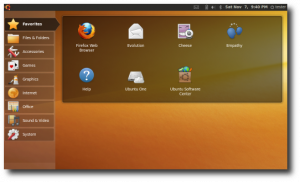 Netbook Launcher UI