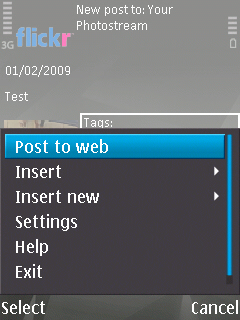 Post to web Post to web
